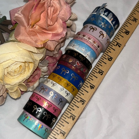 Simply Gilded Washi Tape NWOT Simply Gilded Washi Tape New Unwrapped set of 14 - Picture 2 of 12